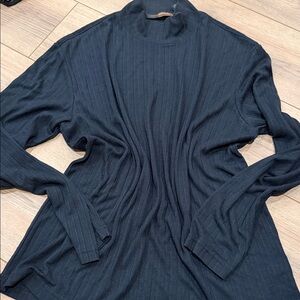 Men's Black Turtleneck Shirt